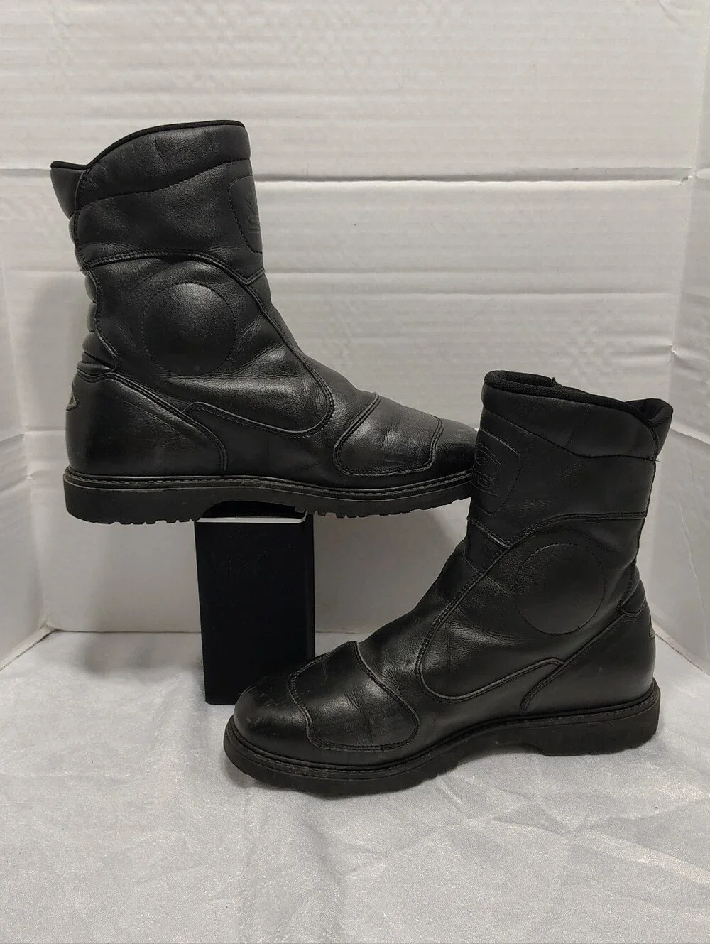Sidi Scramble Motorcycle Riding Boots X Men's # 9.5 US Leather Made